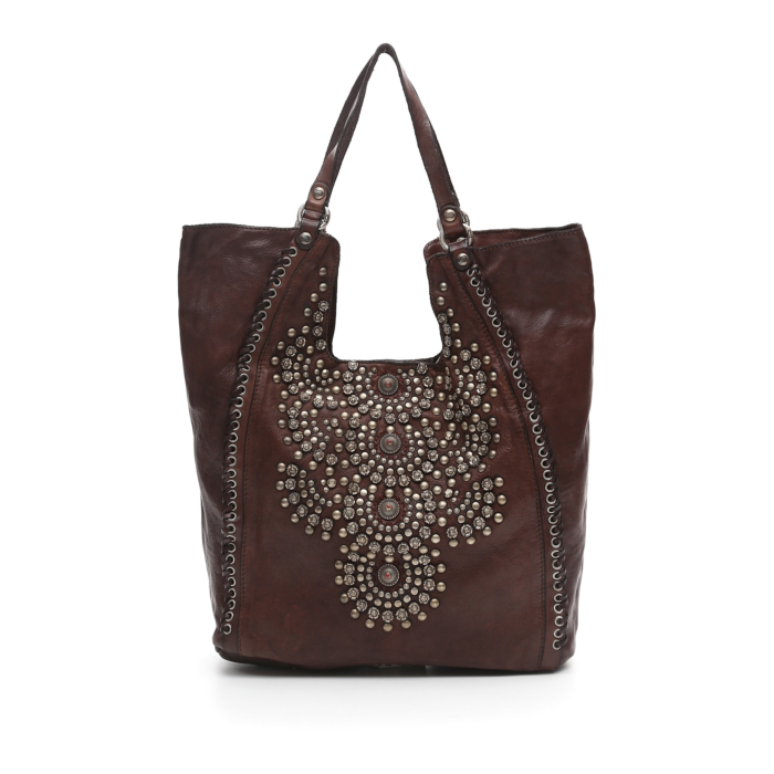 Borsa Shopping Camelia Marrone Campomaggi