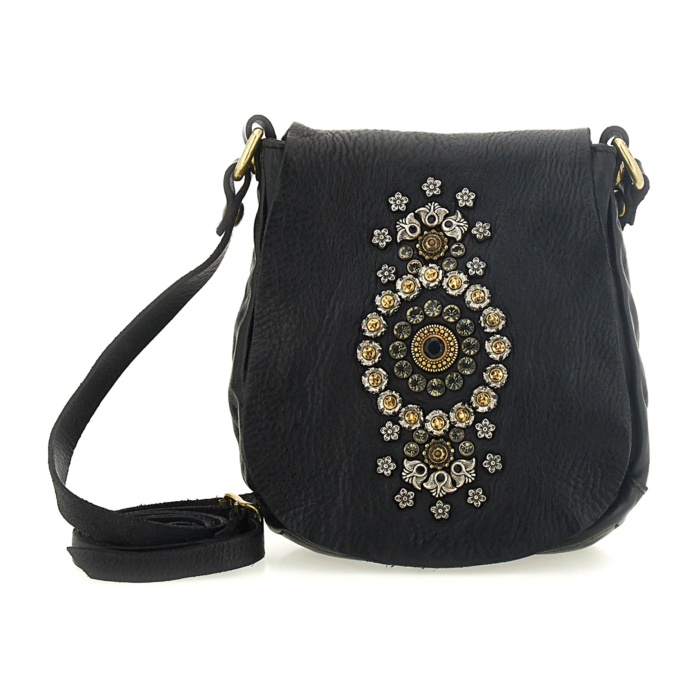 Crossbody Bag Bella Di Notte Black | Campomaggi