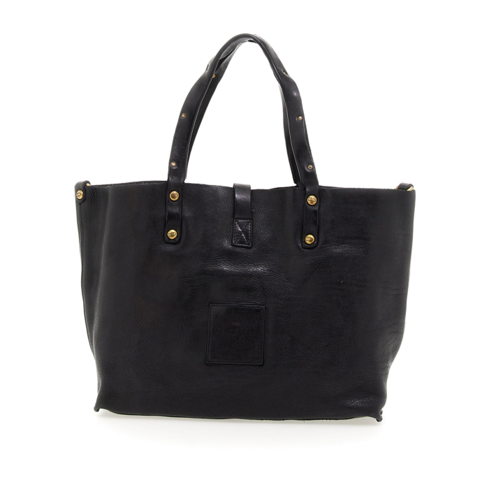 Shopping Bag/Shopper Teodorano Black | Campomaggi