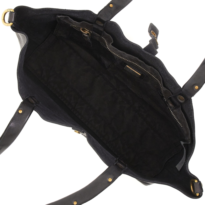 Shopping Bag/Shopper Teodorano Black | Campomaggi