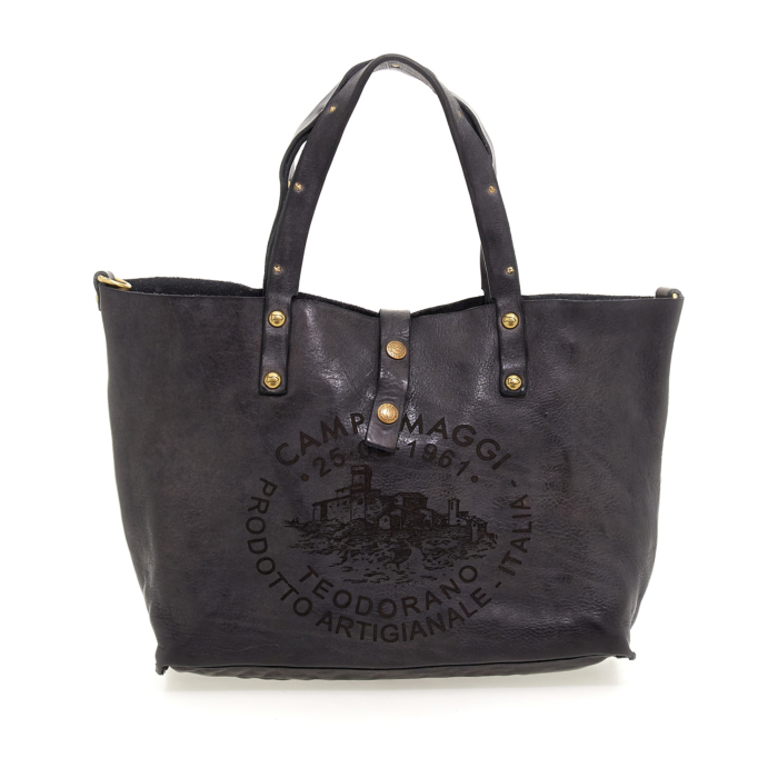 Shopping Bag/Shopper Teodorano Grey | Campomaggi