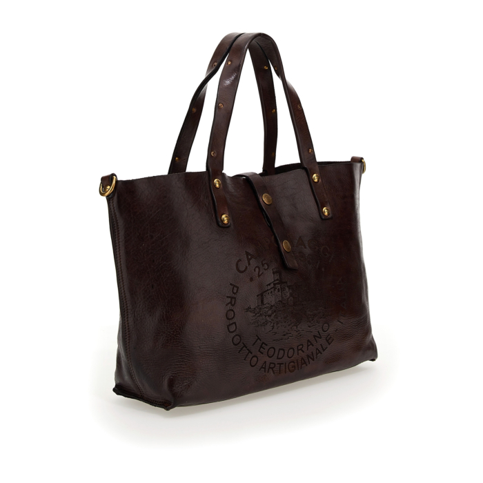 Shopping Bag/Shopper Teodorano Brown | Campomaggi