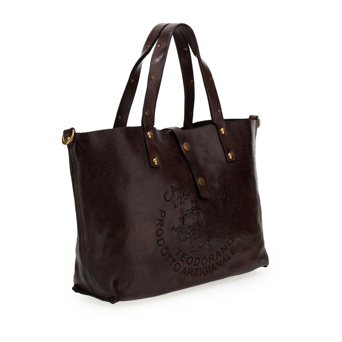 Shopping Bag/Shopper Teodorano Brown | Campomaggi