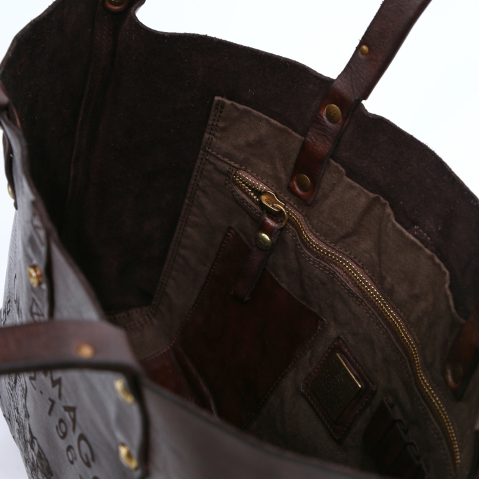 Shopping Bag/Shopper Teodorano Brown | Campomaggi