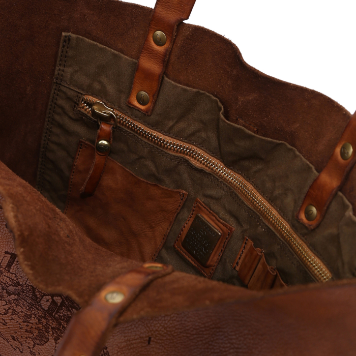 Shopping Bag/Shopper Teodorano Cognac | Campomaggi