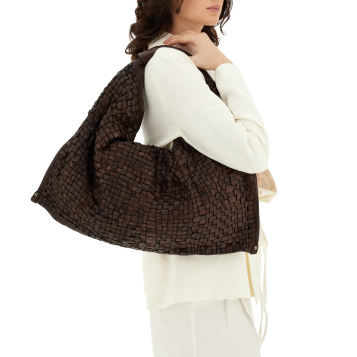 Shoulder Bag Edera Brown | Campomaggi