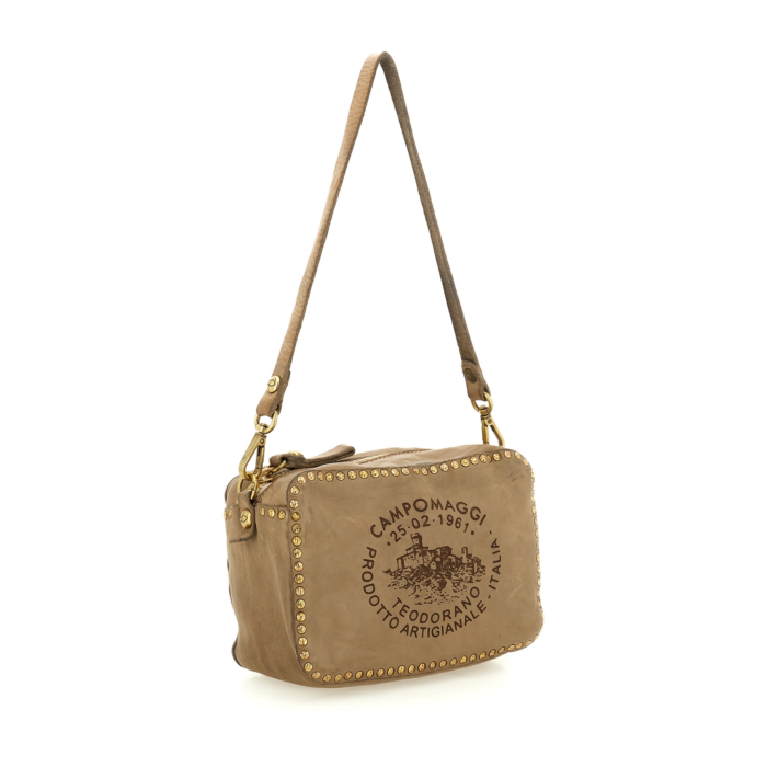 Camera Bag Teodorano Grey | Campomaggi