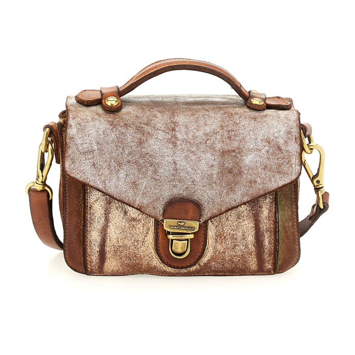 CRUCIANI ポーチ AU20.602 BRONZO Crossbody Bag Aurora Cognac | Campomaggi