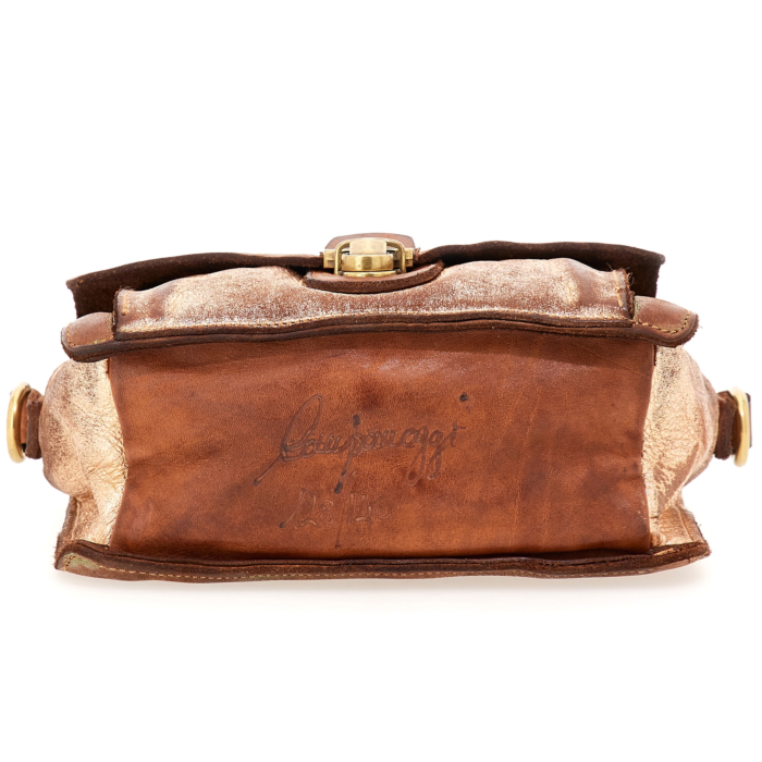 Crossbody Bag Aurora Cognac | Campomaggi