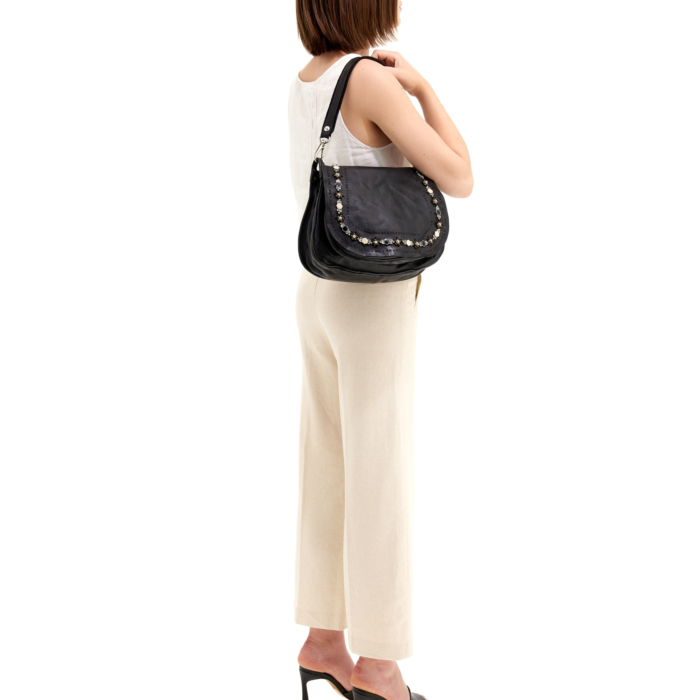 [ILLIGO] LUBY STUD SHOULDER BAG RD / 追跡可 MUSINSA | ILLIGO Ruby Stud Shoulder Bag Pink
