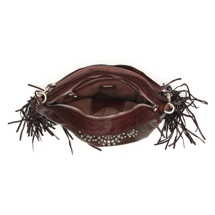 Shoulder Bag Camelia Brown | Campomaggi