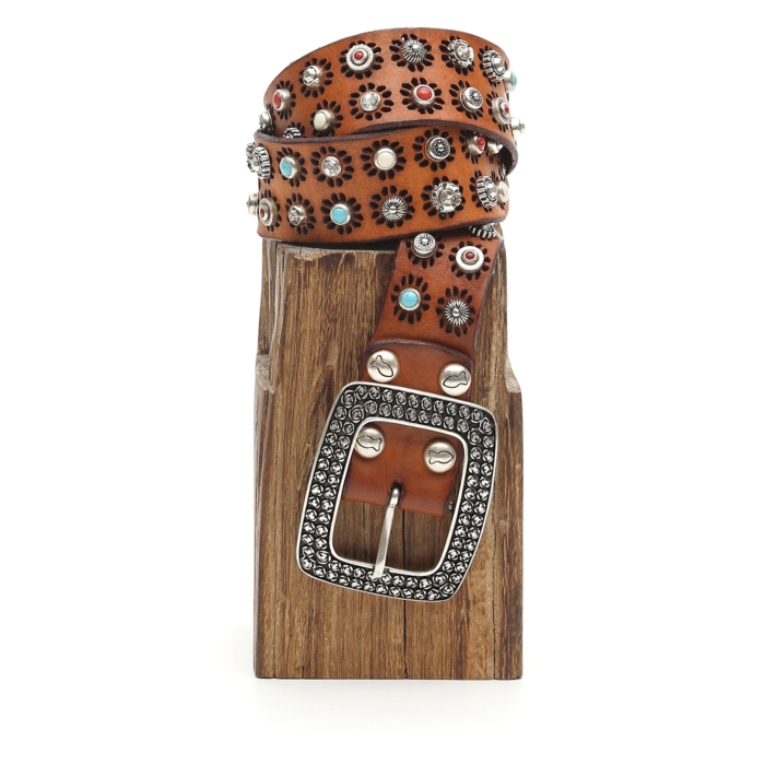 Belts Ravenna Cognac | Campomaggi display picture 2