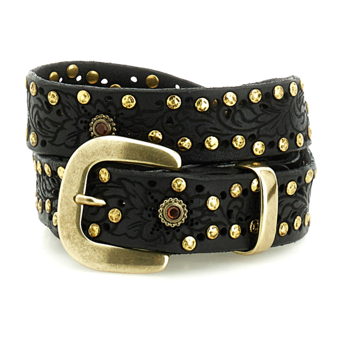 Campomaggi Leather Belt in Black Belts Classic Black | Campomaggi main image 2