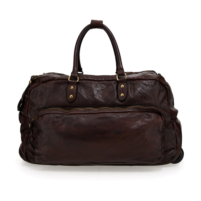 Wheeled bag Tokio Brown | Campomaggi