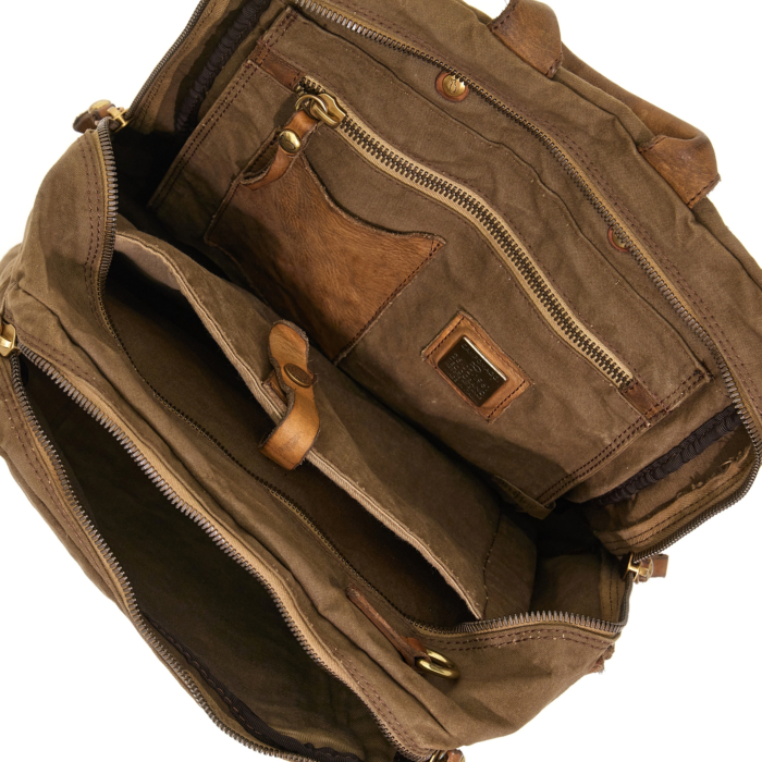 CAMPOMAGGI Sac à dos de loisirs Sac à dos Traditional Backpack V. Militare + T / V