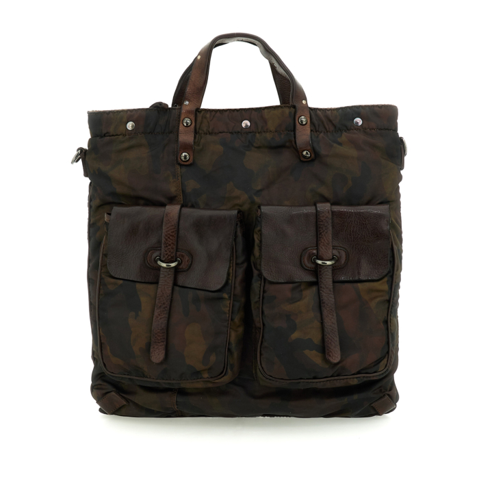 campomaggiブラウンレザーバッグ Backpack Classic Brown | Campomaggi