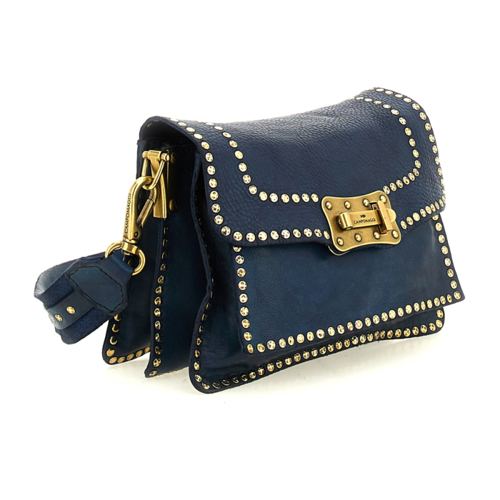 Crossbody Bag Agnese Blue | Campomaggi