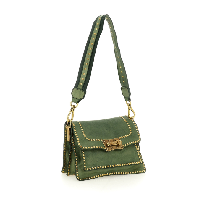 Crossbody Bag Agnese Blue | Campomaggi