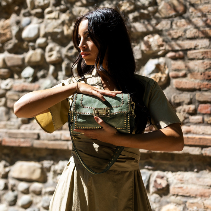 Crossbody Bag Agnese Blue | Campomaggi