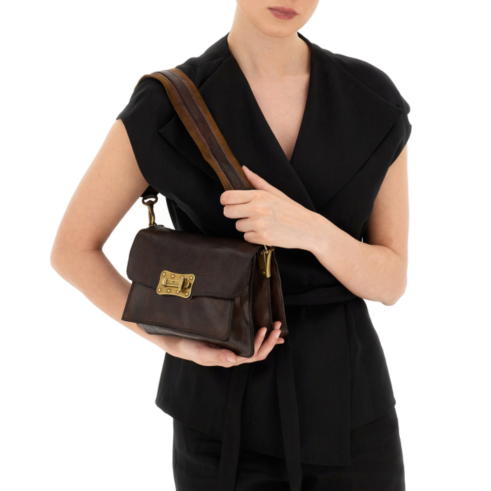 Crossbody Bag Agnese Brown | Campomaggi