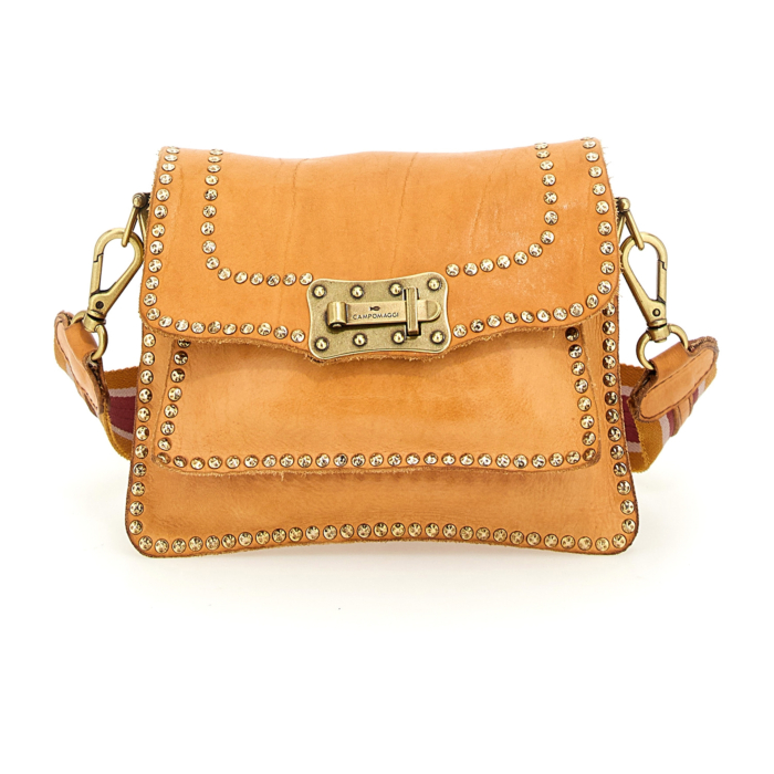 Crossbody Bag Agnese Beige | Campomaggi