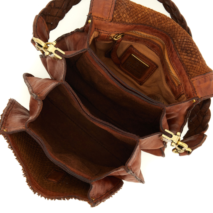 Crossbody Bag Agnese Cognac | Campomaggi