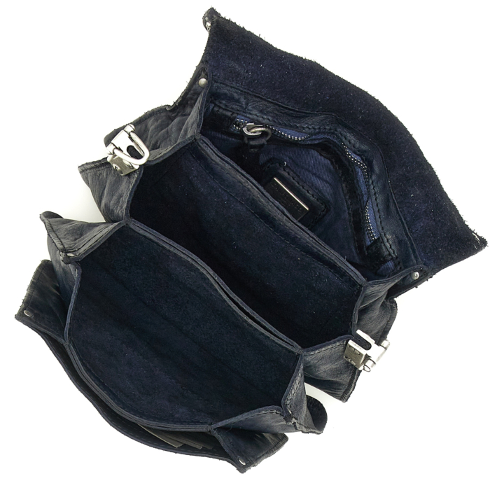 Crossbody Bag Agnese Blue | Campomaggi