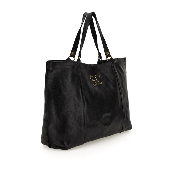 Shopping Bag/Shopper Customize your Campomaggi Black | Campomaggi