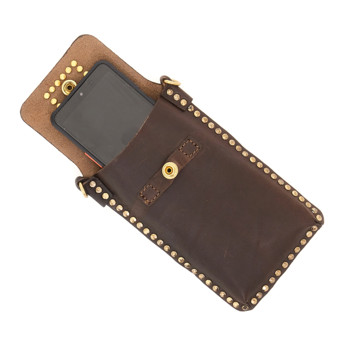 Handyhülle Ematite Braun Campomaggi