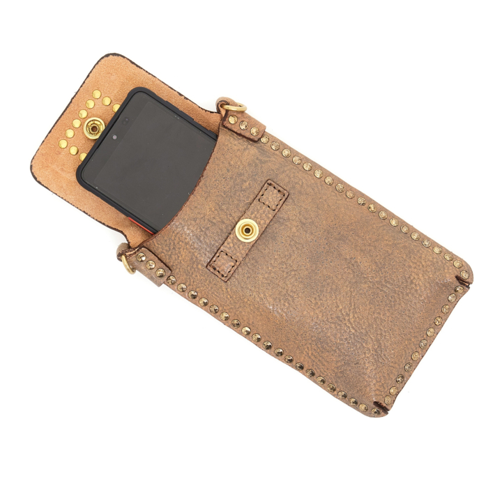 Handyhülle Ematite Beige Campomaggi