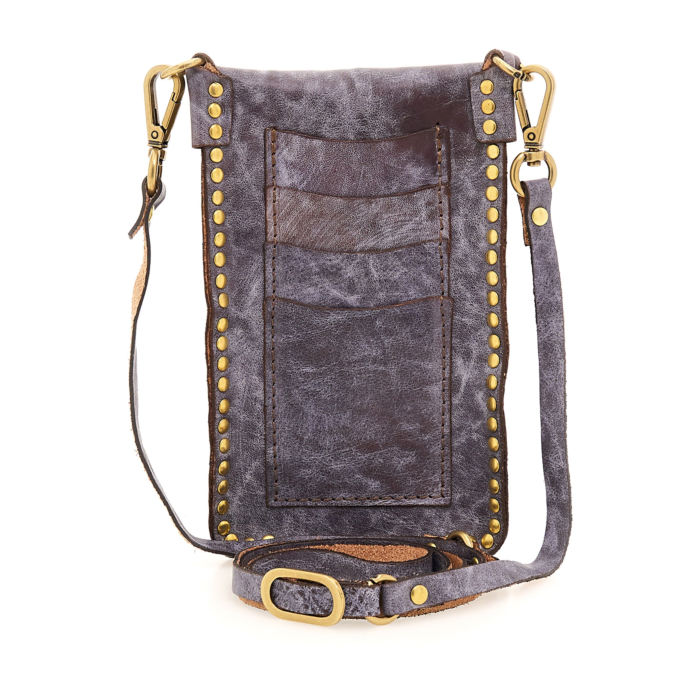 Handyhülle Ematite Violett Campomaggi