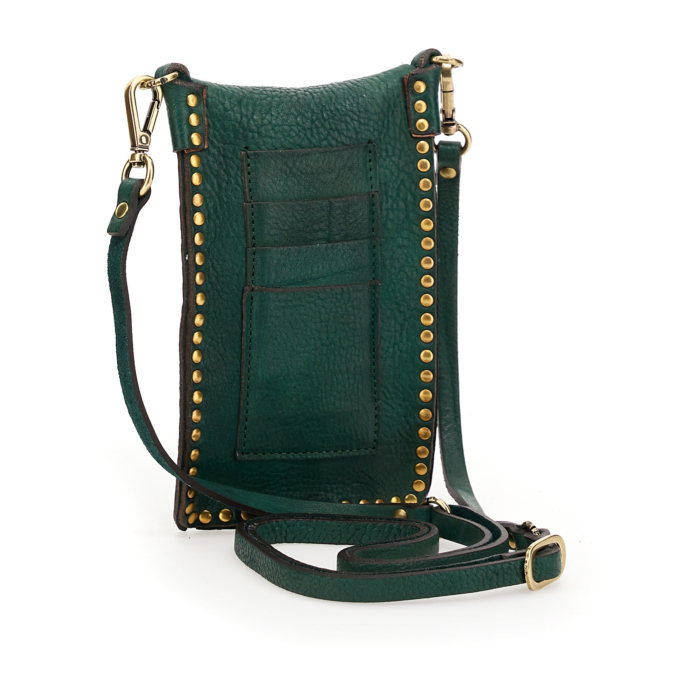 Handyhülle Ematite Grün Campomaggi