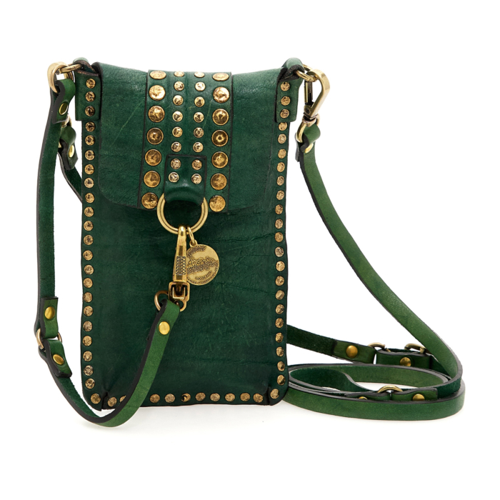 Smartphone Case Tànaro Green | Campomaggi