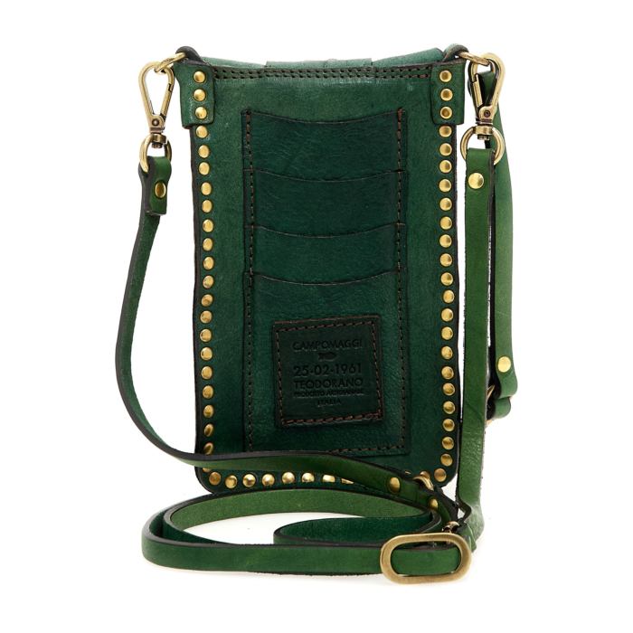 Smartphone Case Tànaro Green | Campomaggi