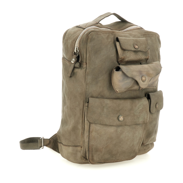 Backpack Giove Grey | Campomaggi