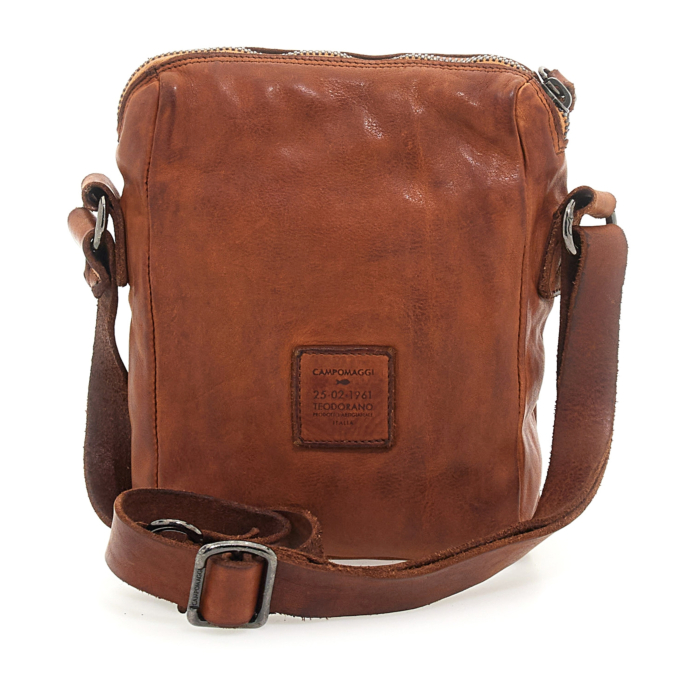 CAMPOMAGGI Umhängetasche Mini Crossbody Bag Cognac | modeherz