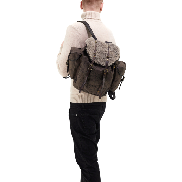 Backpack Liam Grey | Campomaggi