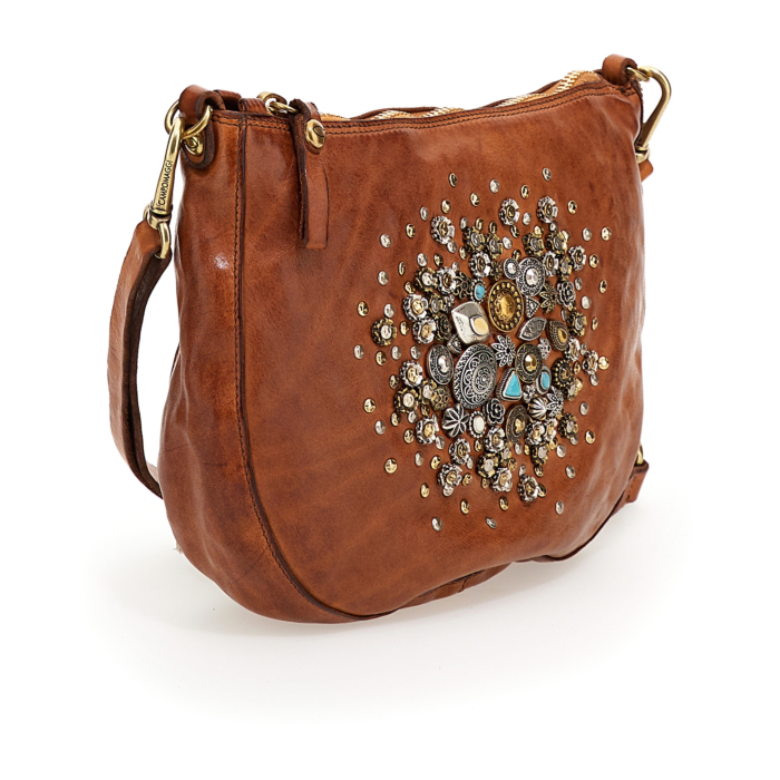 Crossbody Bag Bella Di Notte Cognac | Campomaggi