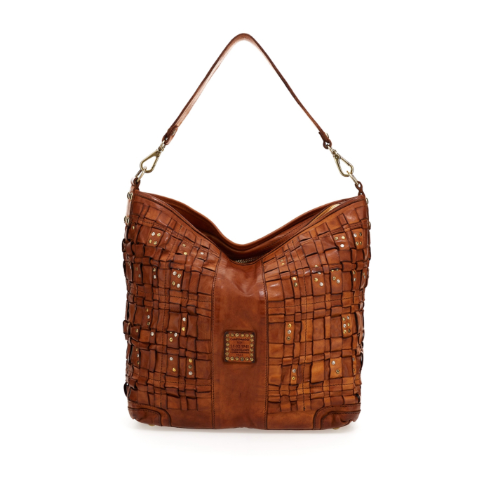 Shoulder Bag Edera Cognac | Campomaggi