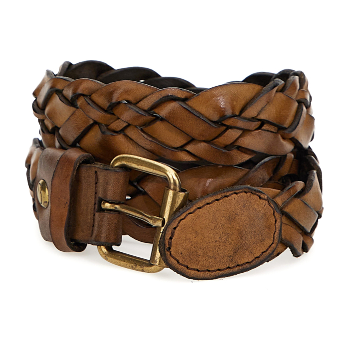 Cabochon Leather Belt - Black | rag & bone