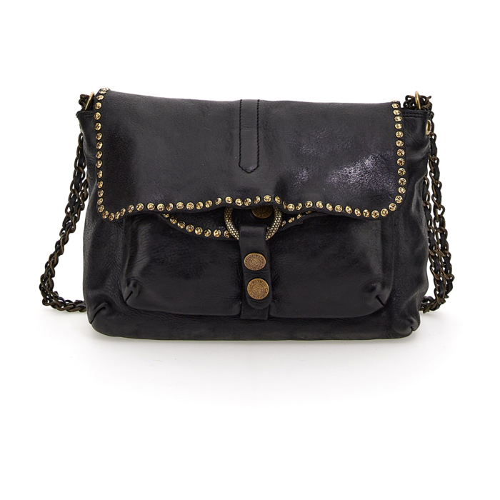 Crossbody Bag Flavia Black | Campomaggi