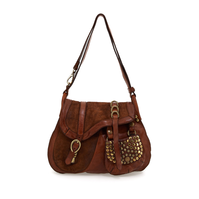 Shoulder Bag Arya Cognac | Campomaggi