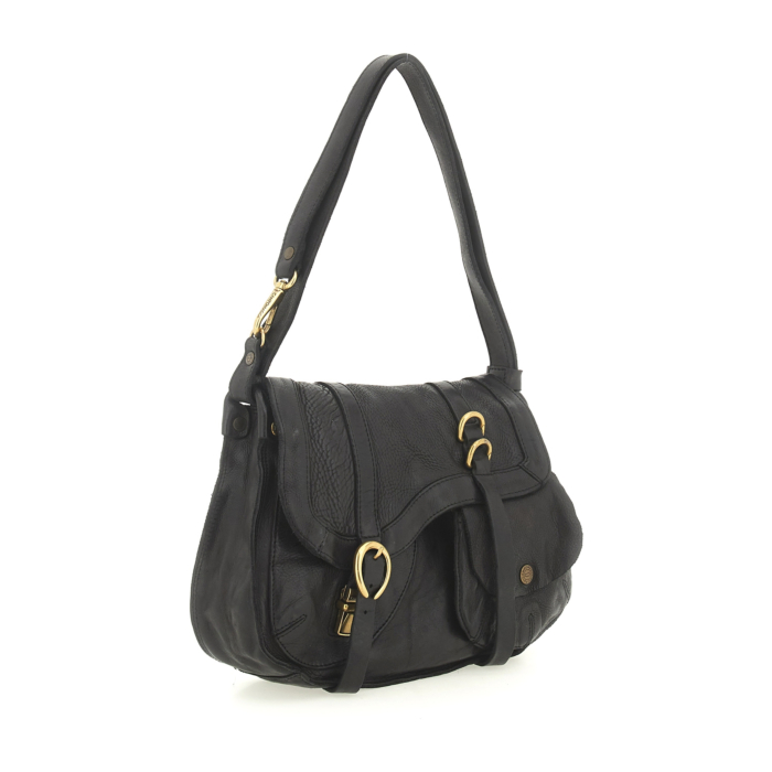 Shoulder Bag Arya Black | Campomaggi