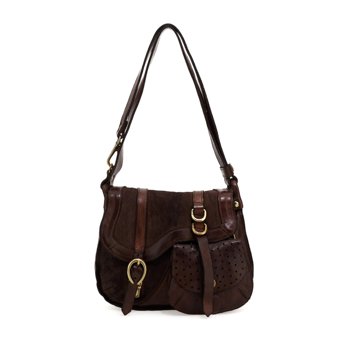 Shoulder Bag Arya Brown | Campomaggi