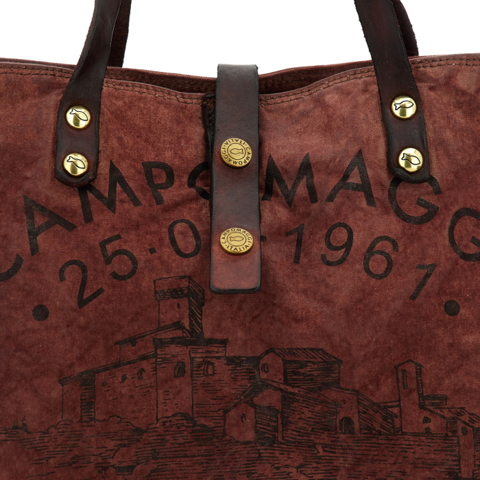 Shopping Bag/Shopper Genziana Purple | Campomaggi