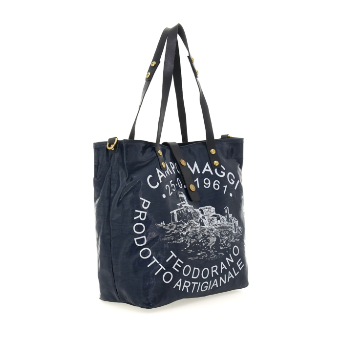 Campomaggi shopper blau clearance