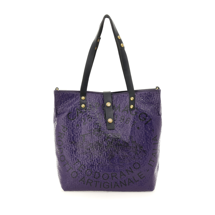 Shopping Bag/Shopper Genziana Purple | Campomaggi