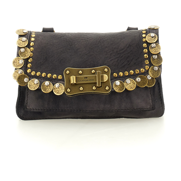 Crossbody Bag Felloniche Grey | Campomaggi