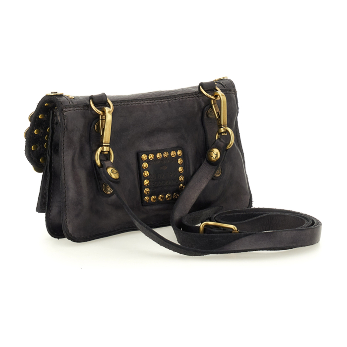 Crossbody Bag Felloniche Grey | Campomaggi