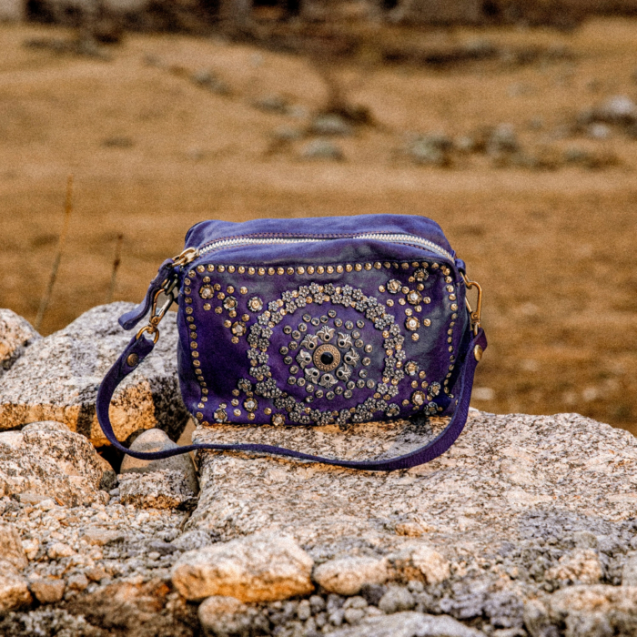 Camera Bag Bella Di Notte Purple | Campomaggi